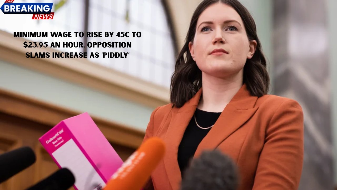 Minimum Wage to Rise by 45c to $23.95 an Hour, Opposition Slams Increase as ‘Piddly’